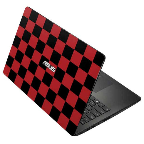 Red and Black Checkerboard Asus X502CA 15.6 Skin