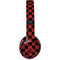 Red and Black Checkerboard Beats Solo 2 Wireless Skin