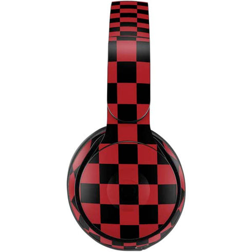 Red and Black Checkerboard Beats Solo Pro Skin
