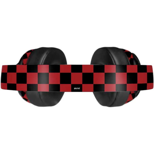 Red and Black Checkerboard Beats Solo Pro Skin