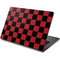 Red and Black Checkerboard Dell Chromebook Skin