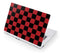 Red and Black Checkerboard Acer Chromebook Skin