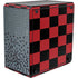 Red and Black Checkerboard Cooler Master MasterBox Q300L Mini Tower Skin