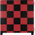 Red and Black Checkerboard Corsair 4000D Tempered Glass Mid-Tower ATX Case Skin
