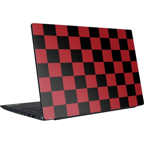 Red and Black Checkerboard Dell Vostro Skin