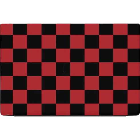Red and Black Checkerboard Dell Vostro Skin