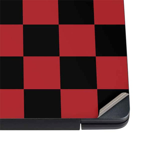 Red and Black Checkerboard Dell Vostro Skin