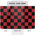 Red and Black Checkerboard Dell Vostro Skin