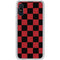 Red and Black Checkerboard Galaxy A10e Clear Case