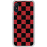 Red and Black Checkerboard Galaxy A10e Clear Case