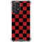 Red and Black Checkerboard Galaxy A52 5G Clear Case