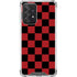 Red and Black Checkerboard Galaxy A52 5G Clear Case