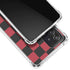 Red and Black Checkerboard Galaxy A52 5G Clear Case