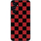 Red and Black Checkerboard Galaxy A54 5G Skin