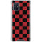Red and Black Checkerboard Galaxy A71 5G Clear Case