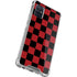 Red and Black Checkerboard Galaxy A71 5G Clear Case