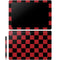 Red and Black Checkerboard Galaxy Book 12in Skin