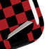 Red and Black Checkerboard Galaxy Buds Live Skin