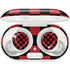 Red and Black Checkerboard Galaxy Buds Plus Skin