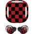 Red and Black Checkerboard Galaxy Buds Pro Skin