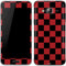 Red and Black Checkerboard Galaxy J3 Skin