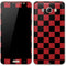 Red and Black Checkerboard Galaxy J7 Skin