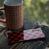 Red and Black Checkerboard Galaxy Note 10 Skin