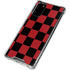 Red and Black Checkerboard Galaxy Note20 5G Clear Case
