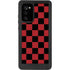Red and Black Checkerboard Galaxy Note20 5G Waterproof Case
