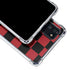 Red and Black Checkerboard Galaxy S20 FE Clear Case
