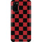 Red and Black Checkerboard Galaxy S20 Lite Case