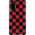 Red and Black Checkerboard Galaxy S20 Lite Case