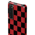 Red and Black Checkerboard Galaxy S20 Lite Case