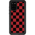 Red and Black Checkerboard Galaxy S20 Plus Waterproof Case