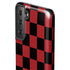 Red and Black Checkerboard Galaxy S21 Plus 5G Pro Case