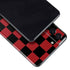 Red and Black Checkerboard Galaxy S21 Plus 5G Skin