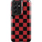 Red and Black Checkerboard Galaxy S21 Ultra 5G Pro Case