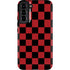 Red and Black Checkerboard Galaxy S22 Plus Pro Case