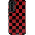 Red and Black Checkerboard Galaxy S22 Pro Case