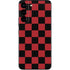 Red and Black Checkerboard Galaxy S22 Skin