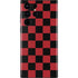 Red and Black Checkerboard Galaxy S22 Ultra Skin