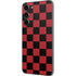 Red and Black Checkerboard Galaxy S23 Plus Skin