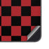 Red and Black Checkerboard Galaxy S23 Plus Skin