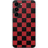 Red and Black Checkerboard Galaxy S23 Skin
