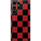 Red and Black Checkerboard Galaxy S23 Ultra Skin