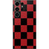 Red and Black Checkerboard Galaxy S23 Ultra Skin