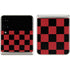 Red and Black Checkerboard Galaxy Z Flip3 5G Skin