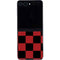 Red and Black Checkerboard Galaxy Z Flip5 5G Skin