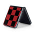 Red and Black Checkerboard Galaxy Z Flip5 5G Skin