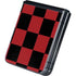 Red and Black Checkerboard Galaxy Z Flip5 5G Skin